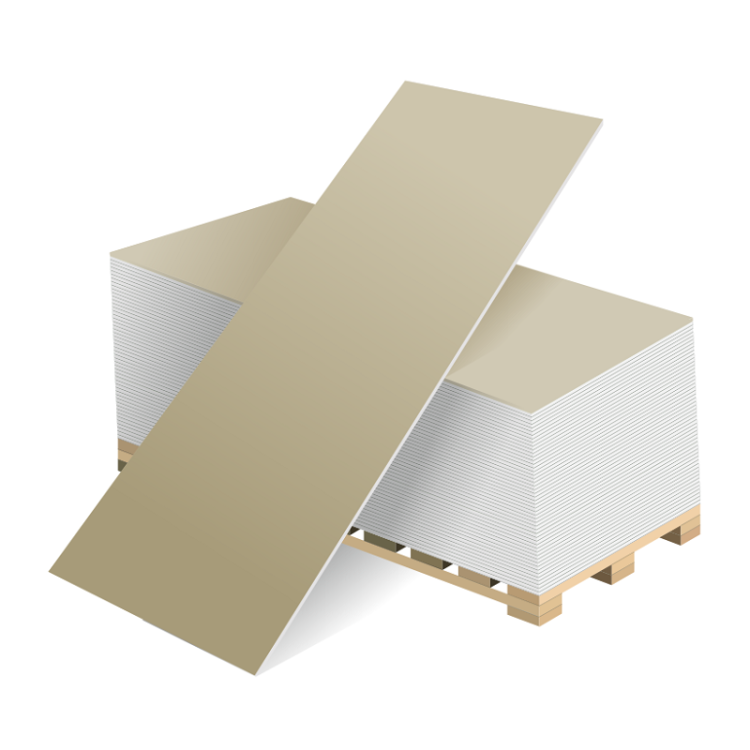 Гипсокартон Волма ГКЛ, 2500х1200х12,5мм