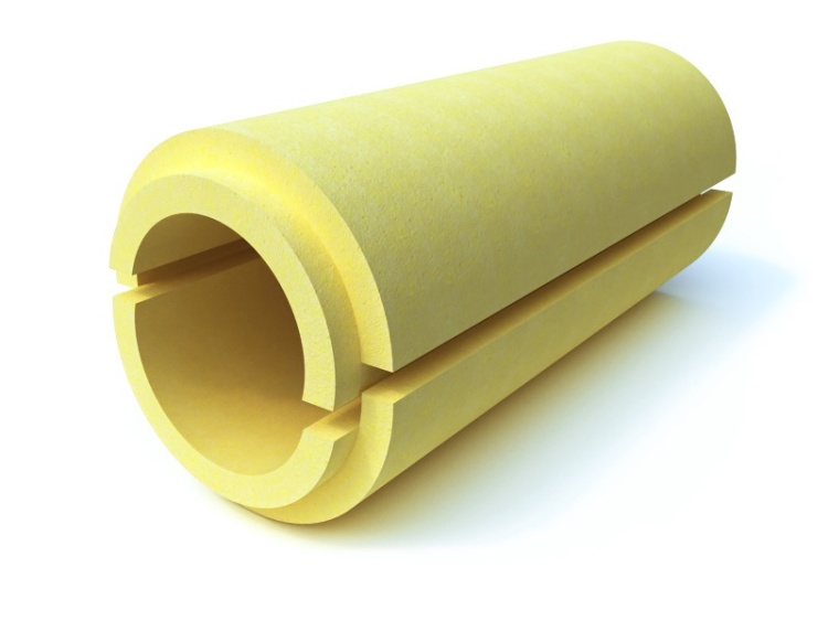 Скорлупа  для теплоизоляции труб ППУ С 1000х325х50 мм